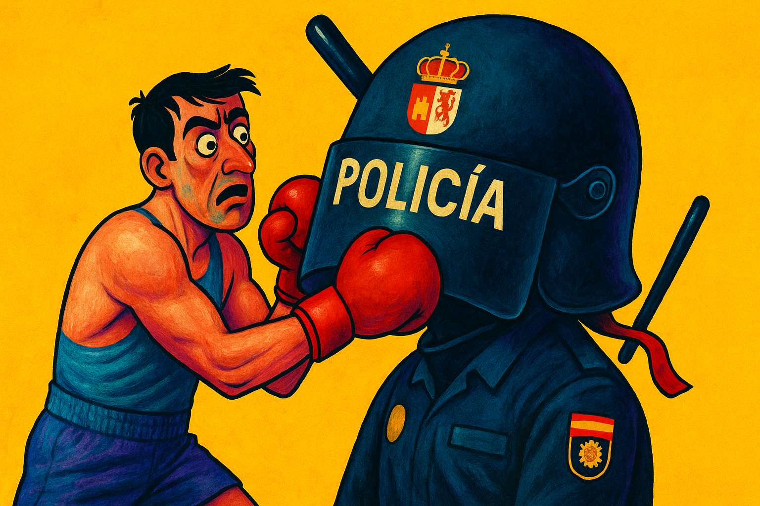 ¡Petro vs. España! El vídeo que deja a nuestra Policía en bragas diplomáticas